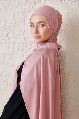 Sibel - Dusty Pink Jersey Hijab