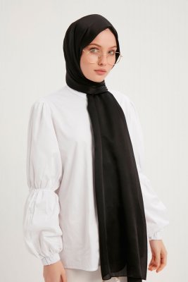 Berrak - Black Janjanli Hijab
