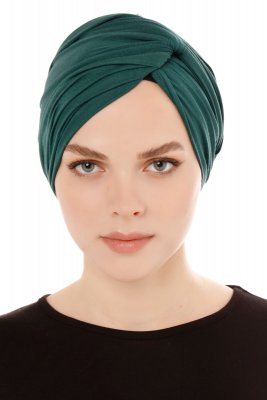 Belinay - Dark Green Turban - Ecardin