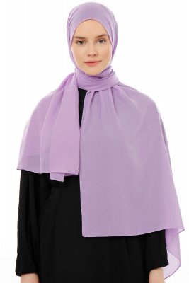 Esra - Light Purple Chiffon Hijab