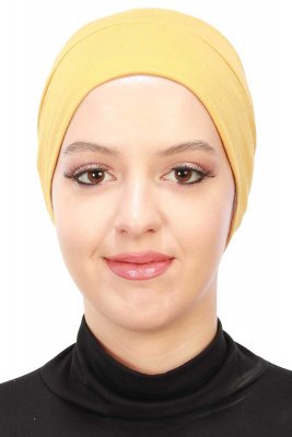 Stella - Mustard Cotton Turban