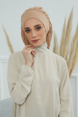 Isabella - Sand Cotton Turban