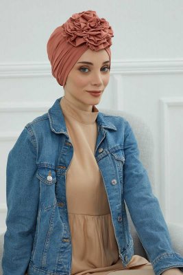 Kerstin - Salmon Cotton Turban