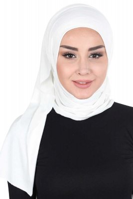 Sigrid - Creme Cotton Hijab - Ayse Turban