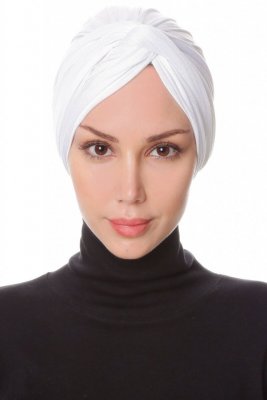 Belinay Vit Turban Ecardin 201802a