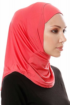 Elif - Raspberry Sport Hijab - Ecardin