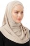 Esma - Light Beige Amira Hijab - Firdevs