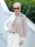 Emira - Taupe Hijab - Sal Evi