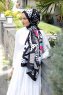 Memphis Patterned Twill Hijab - Sal Evi
