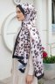 Leopard Patterned Twill Hijab - Sal Evi