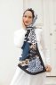 Chain Patterned Twill Hijab - Sal Evi