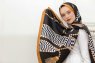 Diamond Patterned Twill Hijab - Sal Evi