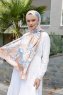 Tropic Patterned Twill Hijab - Sal Evi