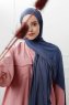 Sibel - Navy Blue Jersey Hijab