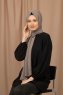 Yildiz - Dark Sand Crepe Chiffon Hijab