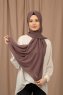 Yildiz - Dried Rose Crepe Chiffon Hijab