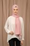 Yildiz - Dusty Pink Crepe Chiffon Hijab