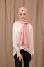 Yildiz - Dusty Pink Crepe Chiffon Hijab