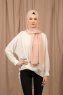 Yildiz - Salmon Crepe Chiffon Hijab