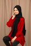 Yildiz - Black Crepe Chiffon Hijab