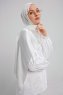 Berrak - Offwhite Janjanli Hijab