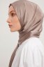 Berrak - Taupe Janjanli Hijab