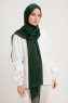 Berrak - Dark Green Janjanli Hijab