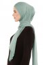 Melek - Green Premium Jersey Hijab - Ecardin