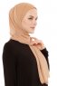 Derya - Gold Practical Chiffon Hijab