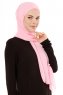 Derya - Pink Practical Chiffon Hijab