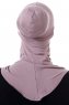 Damla - Stone Grey Ninja Hijab Mask Underscarf