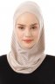 Babe Cross - Light Taupe One-Piece Al Amira Hijab