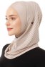 Babe Cross - Light Taupe One-Piece Al Amira Hijab