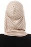 Babe Cross - Light Taupe One-Piece Al Amira Hijab
