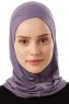 Babe Cross - Purple One-Piece Al Amira Hijab