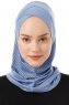 Babe Cross - Indigo One-Piece Al Amira Hijab