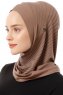 Babe Plain - Dark Taupe One-Piece Al Amira Hijab