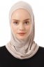 Babe Plain - Light Taupe One-Piece Al Amira Hijab