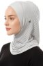 Babe Plain - Light Grey One-Piece Al Amira Hijab