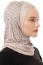 Silva Cross - Light Taupe One-Piece Al Amira Hijab