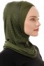 Silva Cross - Khaki One-Piece Al Amira Hijab