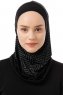 Silva Plain - Black & Light Grey One-Piece Al Amira Hijab