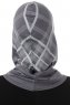Ekose Cross - Dark Grey One-Piece Al Amira Hijab