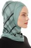 Ekose Cross - Green One-Piece Al Amira Hijab
