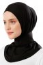 Ceren - Black Practical Viskos Hijab