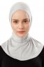 Ceren - Light Grey Practical Viskos Hijab