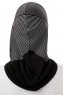 Wind Plain - Black & White One-Piece Al Amira Hijab