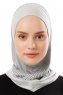 Wind Plain - Light Grey One-Piece Al Amira Hijab