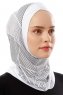 Wind Cross - White One-Piece Al Amira Hijab