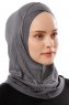 Wind Cross - Dark Grey One-Piece Al Amira Hijab